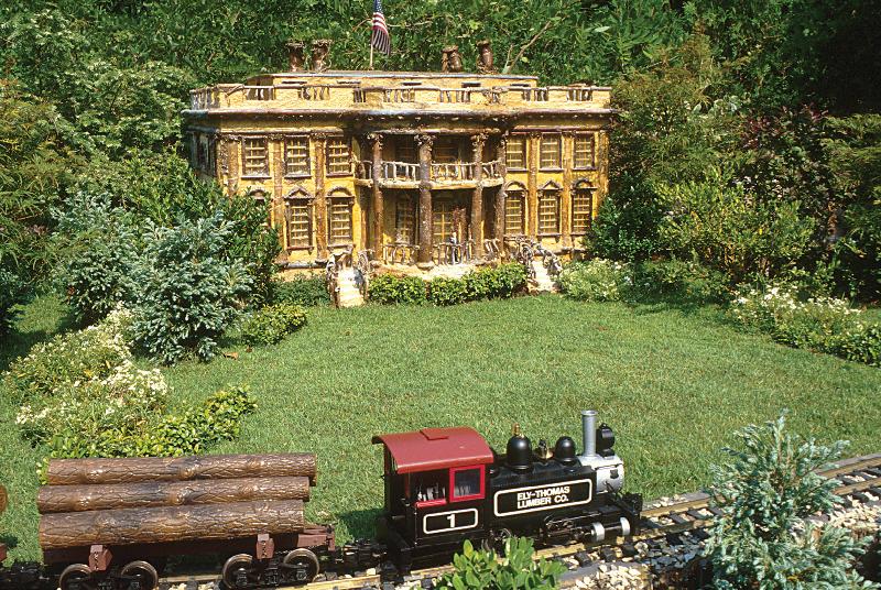 The Jr. Railroad exhibit - Photo by Bill Biderbost
